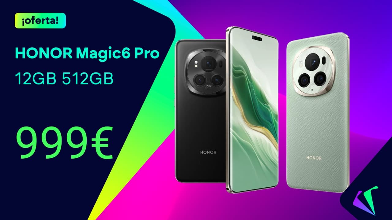 El HONOR Magic6 Pro acaba de ser presentado y ya tiene un descuento de 300 euros