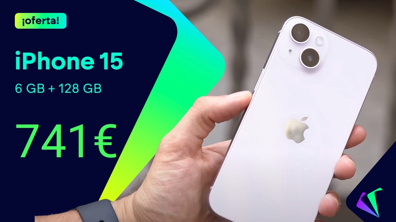 iPhone 15 con 200 euros de descuento solo aquí