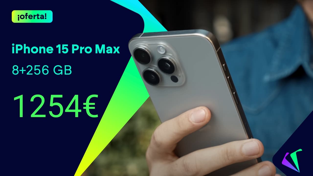 Más de 200 eurazos de descuento para el iPhone 15 Pro Max en K-tuin