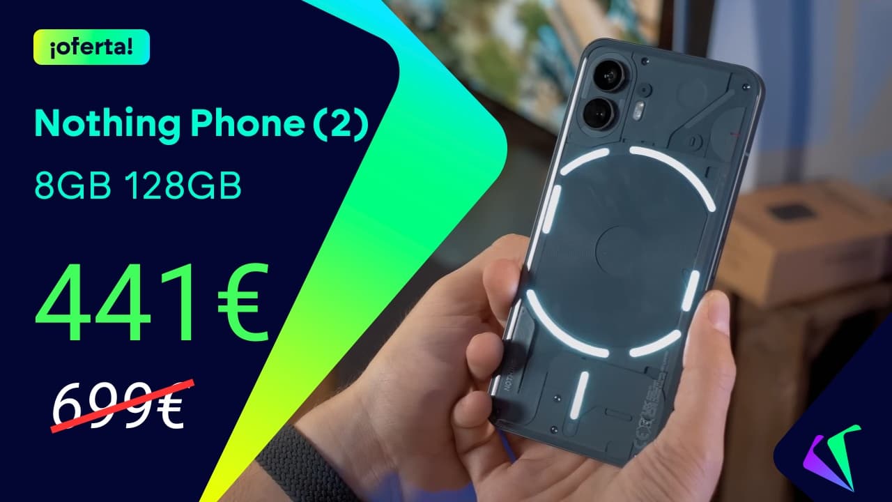 Nothing Phone (2) de 512GB por 441 euros solo aquí y por tiempo limitado