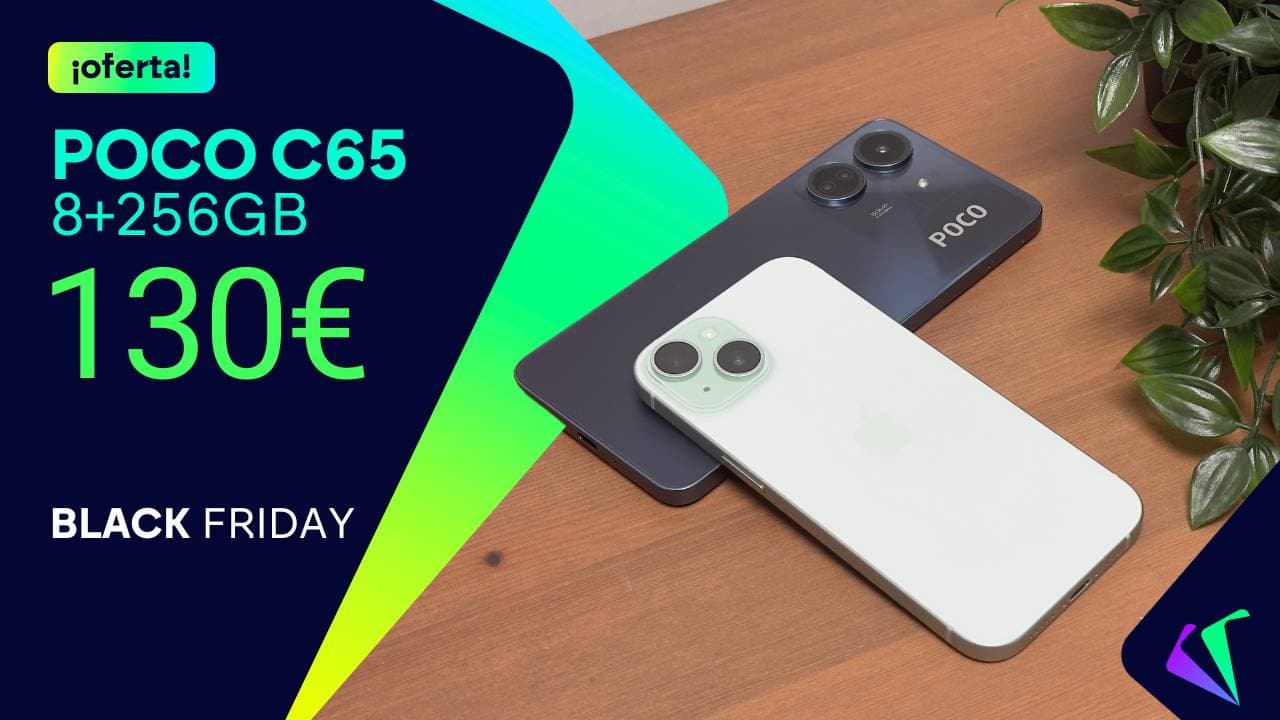 Esta oferta del POCO C65 por 130 euros puede sacarle los colores a la cámara del iPhone 15