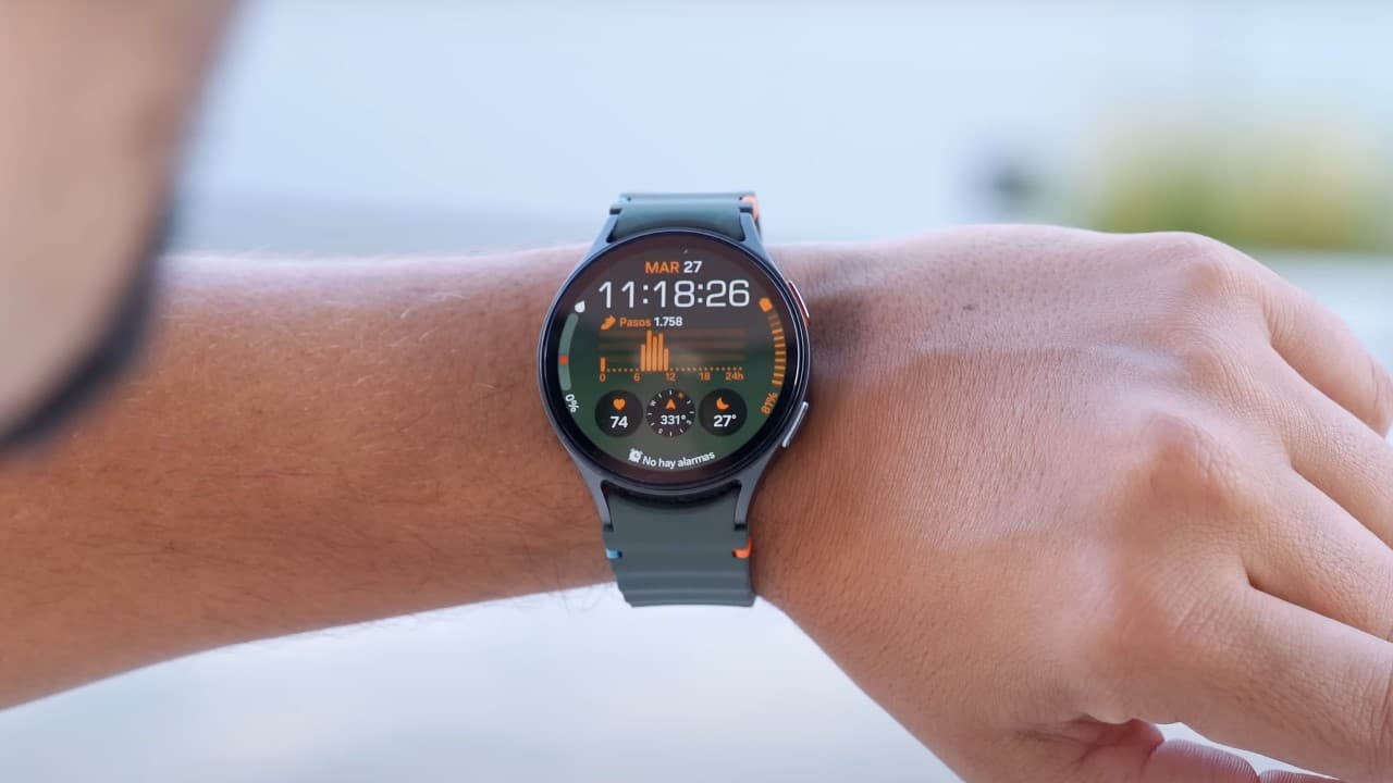 Samsung Galaxy Watch 7 con pantalla Super AMOLED y 40 horas de autonomía por solo 150€