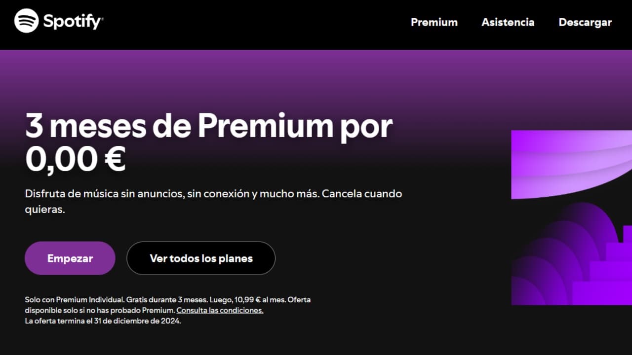 Spotify Premium 3 meses gratis Black Friday
