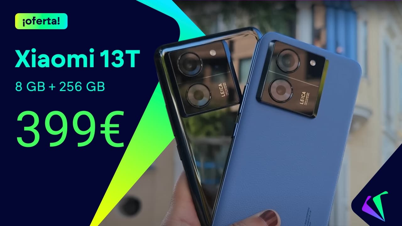 Xiaomi 13T con descuento inmediato en su web oficial si entregas tu móvil viejo