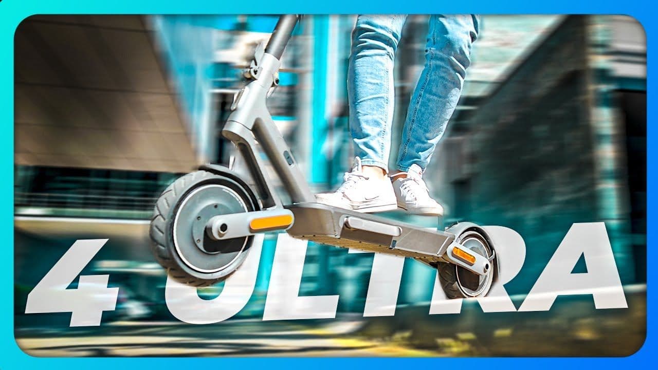 Xiaomi Electric Scooter 4 Ultra: 600€ de descuento en este patinete tope de gama