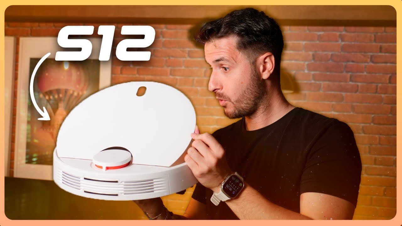 Xiaomi Robot Vacuum S12 salió por 299€ y hoy está en oferta por solo 102€