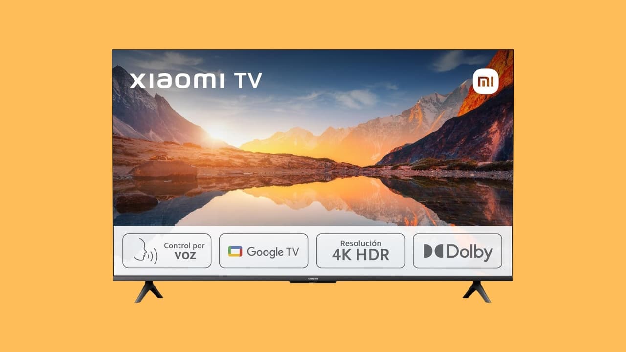 Televisor Xiaomi de 55" 4K con Android TV por solo  289€ en Amazon