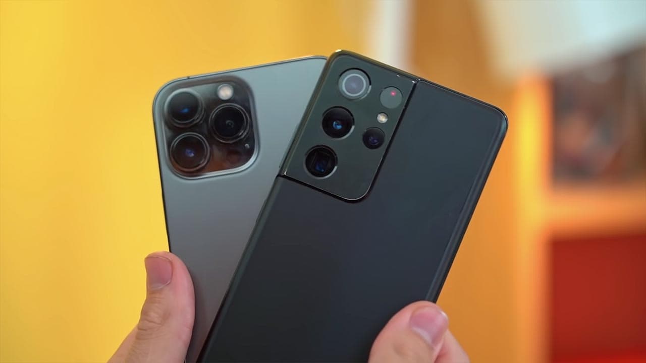 iPhone 13 Pro Max vs Samsung Galaxy S21 Ultra