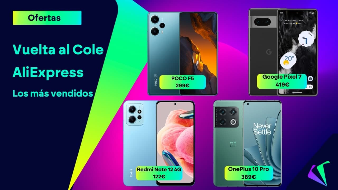 Recopilatorio Vuelta al Cole AliExpress: los móviles más vendidos