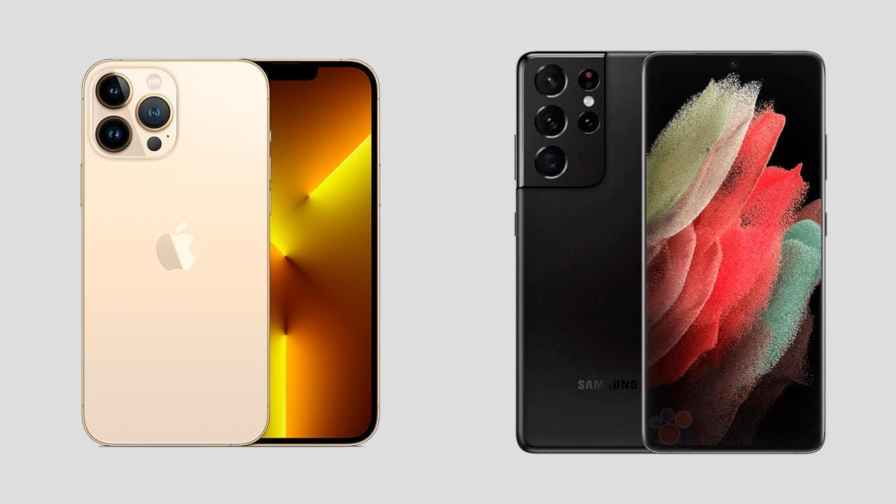 iPhone 13 Pro Max vs Samsung Galaxy S21 Ultra, ¿en qué es mejor Apple?