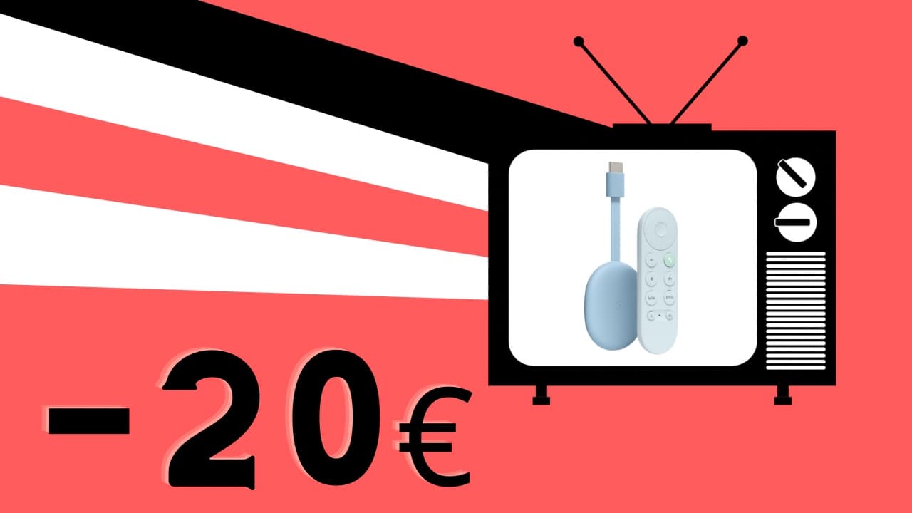 Sí, es posible comprar el Google Chromecast TV 4K por 20 euros más barato en Black Friday