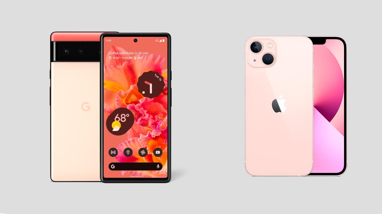 Google Pixel 6 vs iPhone 13, ¿le tiene algo que envidiar?