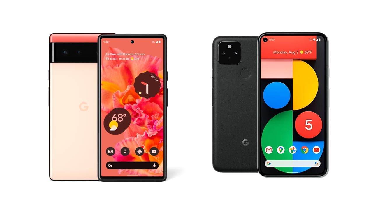 Google Pixel 6 vs Google Pixel 5, ¿qué ha cambiado?