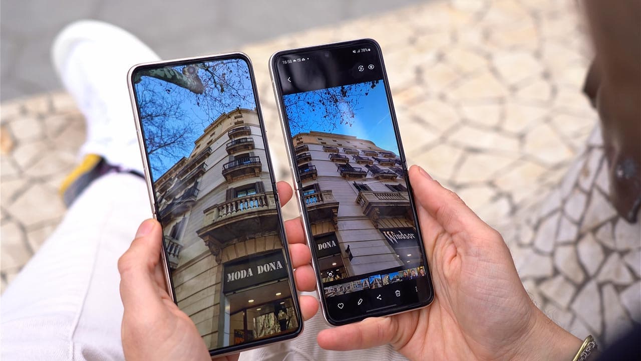 HUAWEI P50 Pocket vs Samsung Galaxy Z Flip3