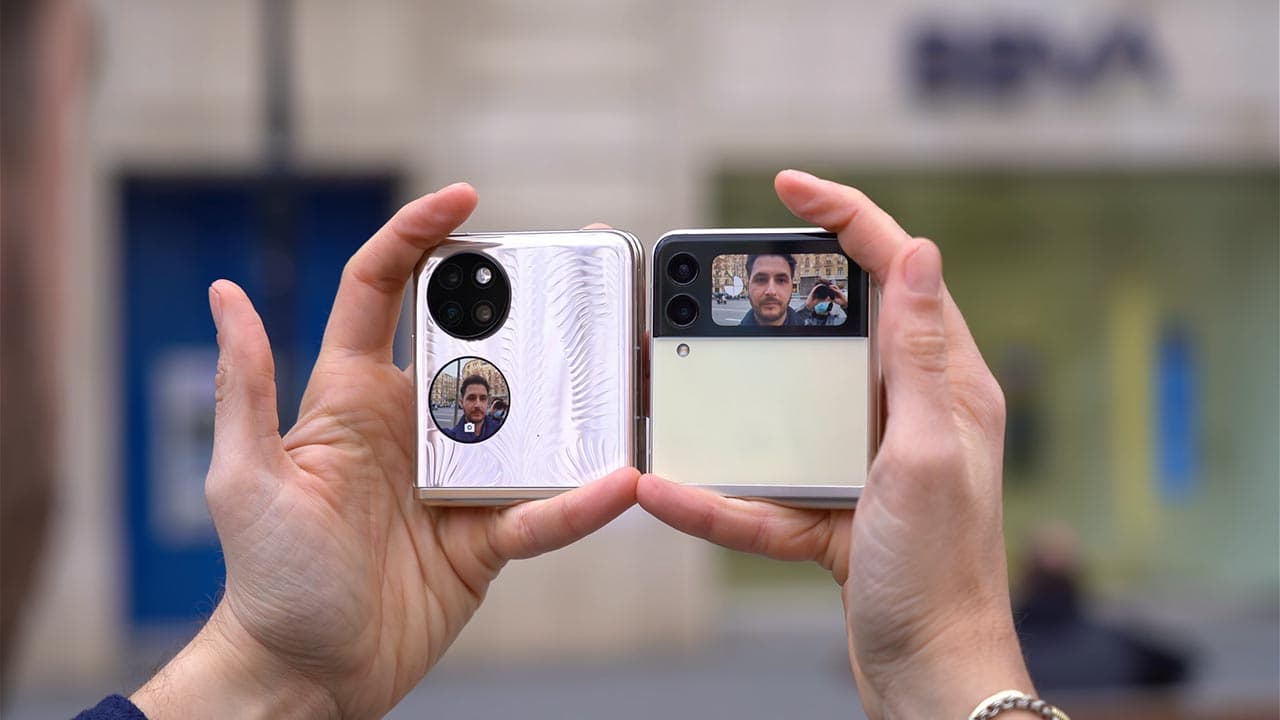 HUAWEI P50 Pocket vs Samsung Galaxy Z Flip3