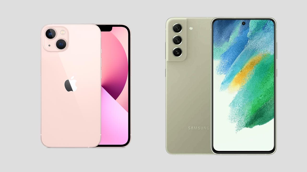 iPhone 13 vs Samsung Galaxy S21 FE, ¿es mejor la solución de Apple?