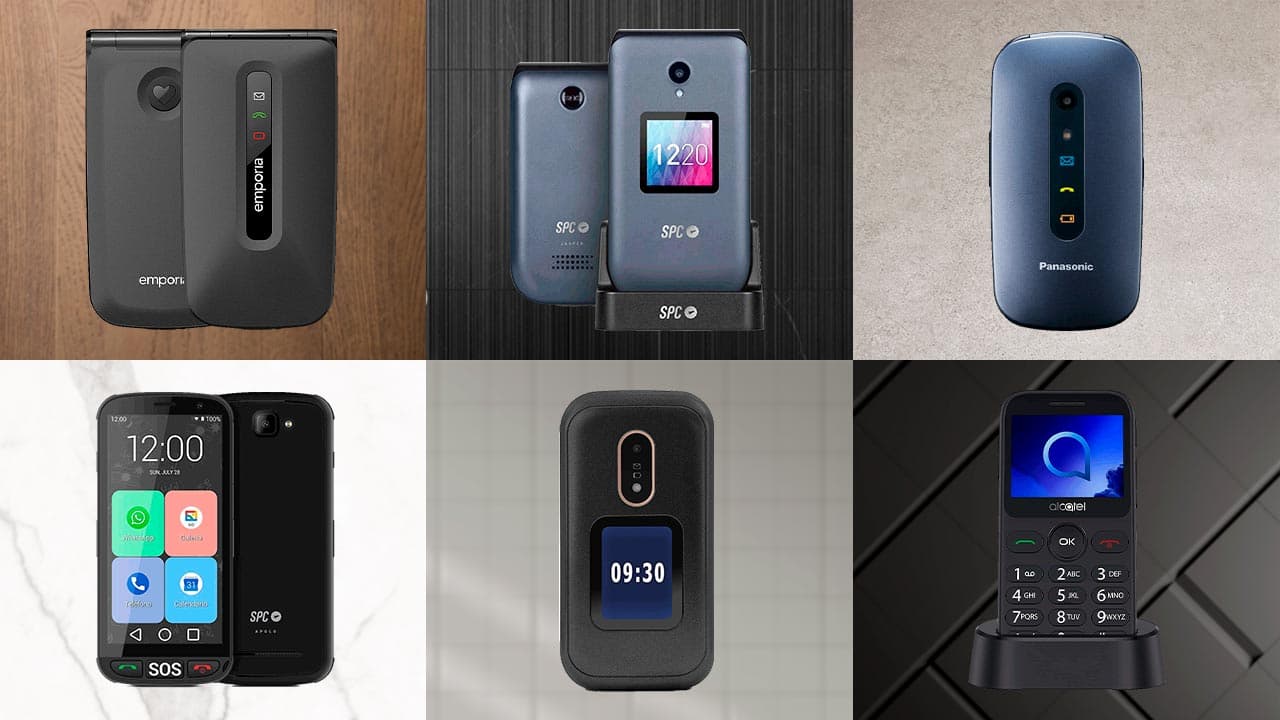 El mejor teléfono móvil para personas mayores en 2023