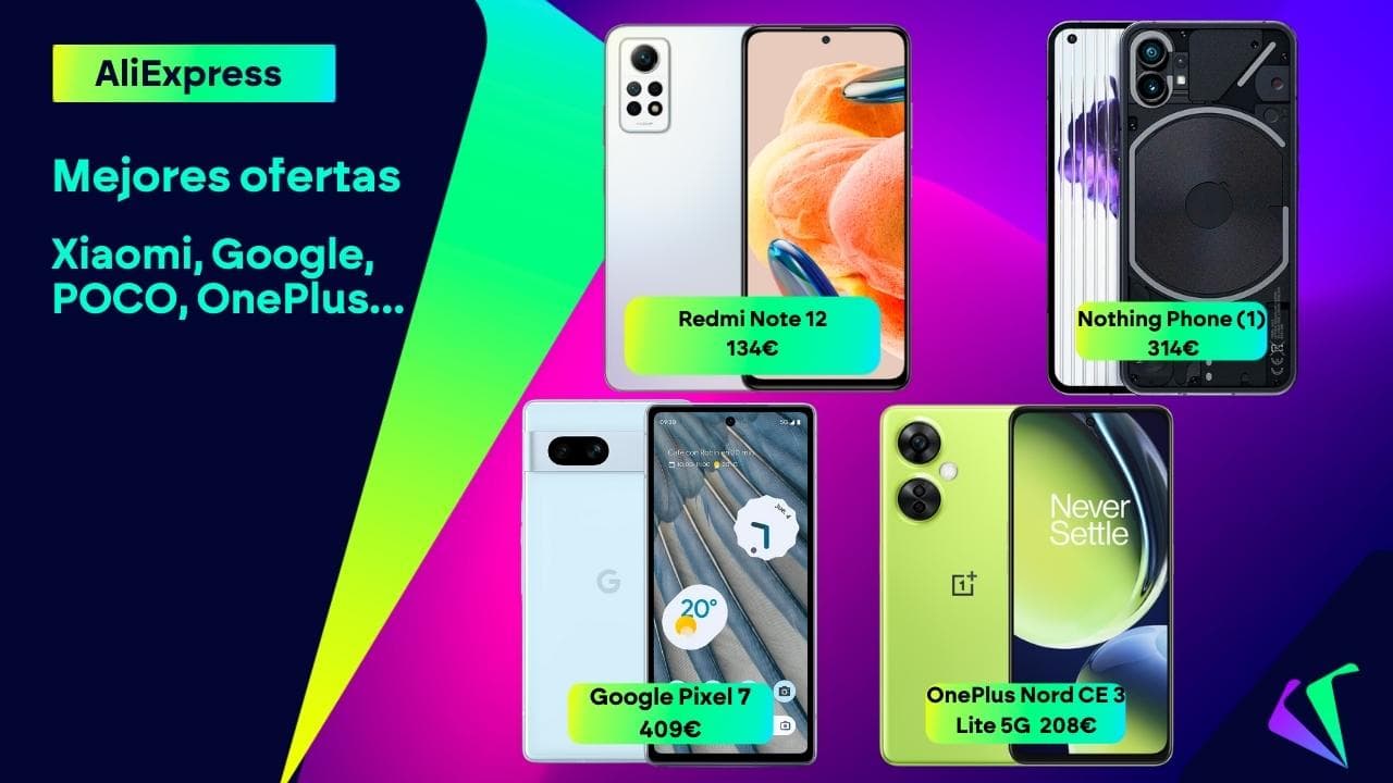 Las mejores ofertas móviles en AliExpress: descuentos y cupones en la fiesta de octubre