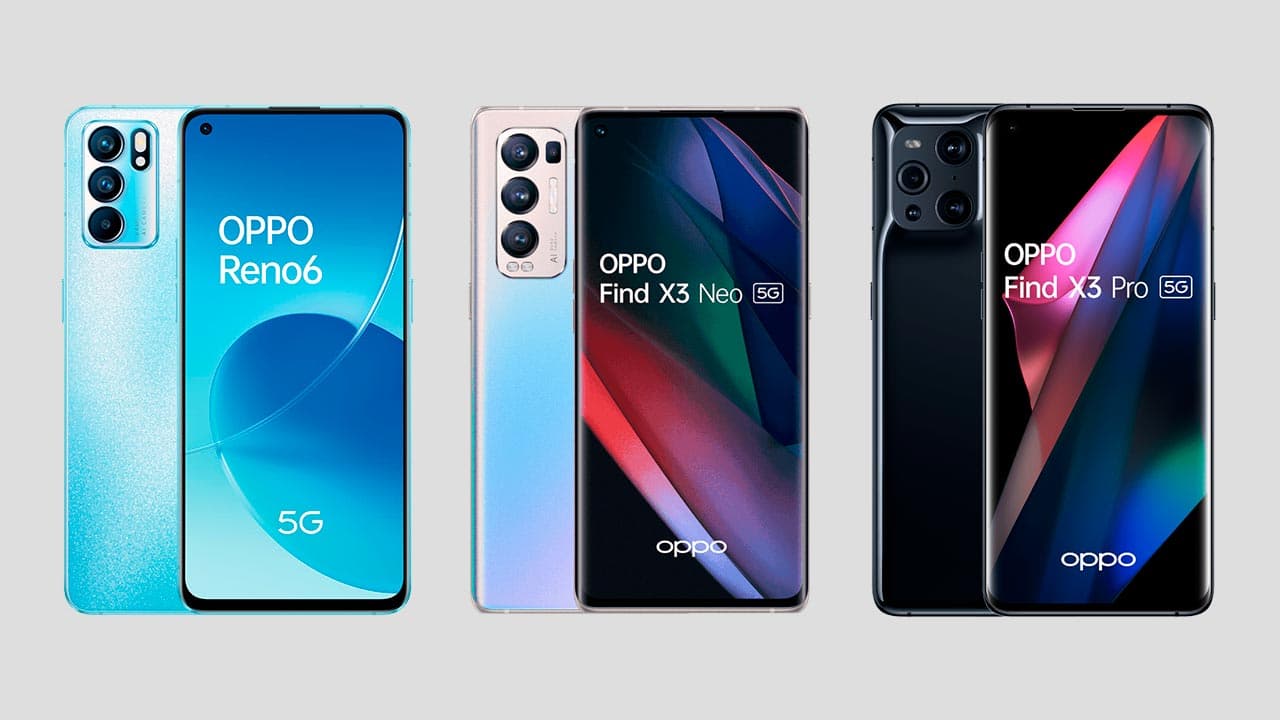 Find X3 Pro, Find X3 Neo y Find X3 Lite, la apuesta top de Oppo 2021