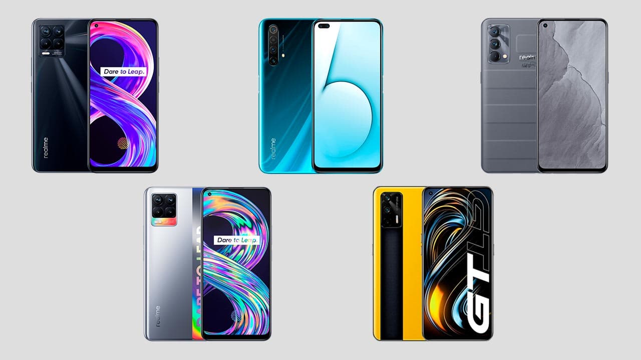 Los cinco mejores smartphones de realme que puedes comprar