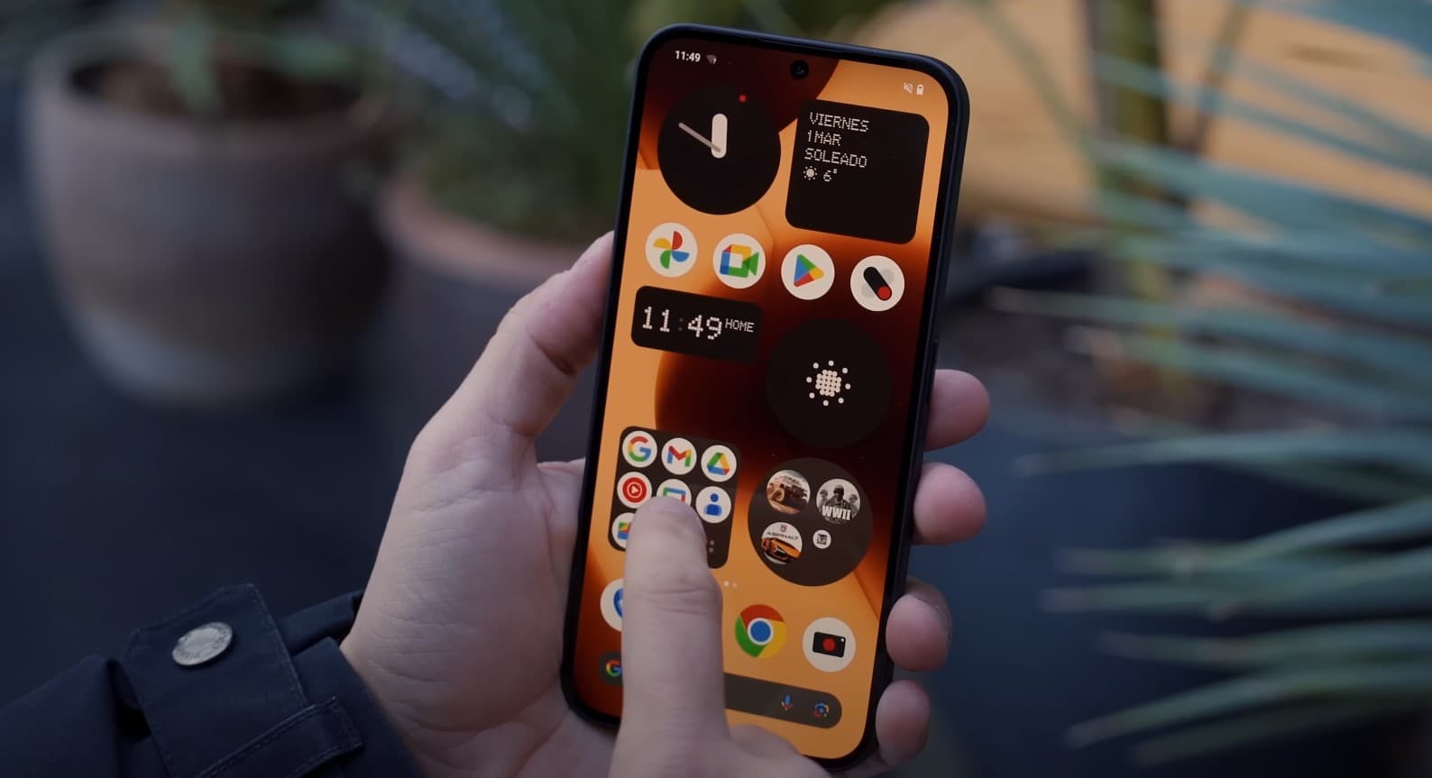 Pantalla del Nothing Phone (2a)