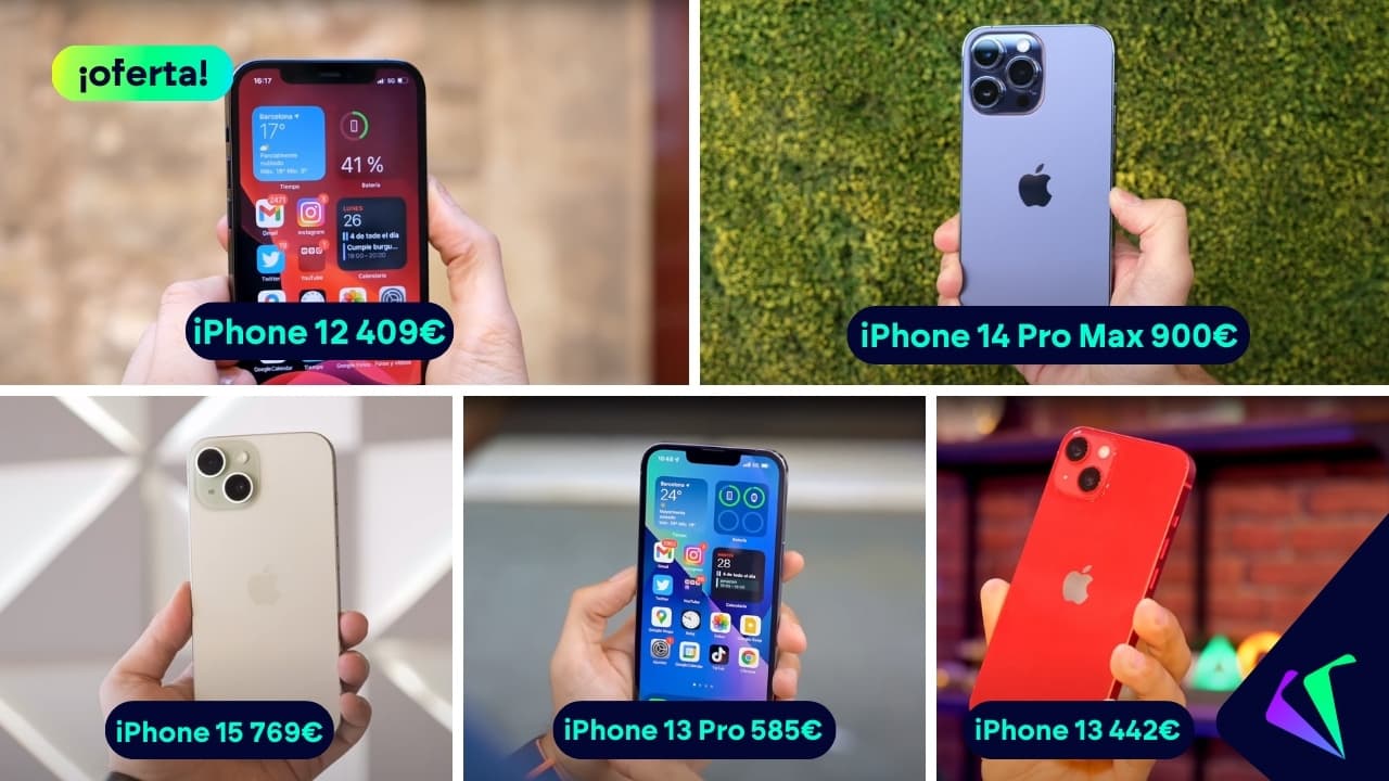 Los mejores precios de Apple en iPhone reacondicionados y con garantía española