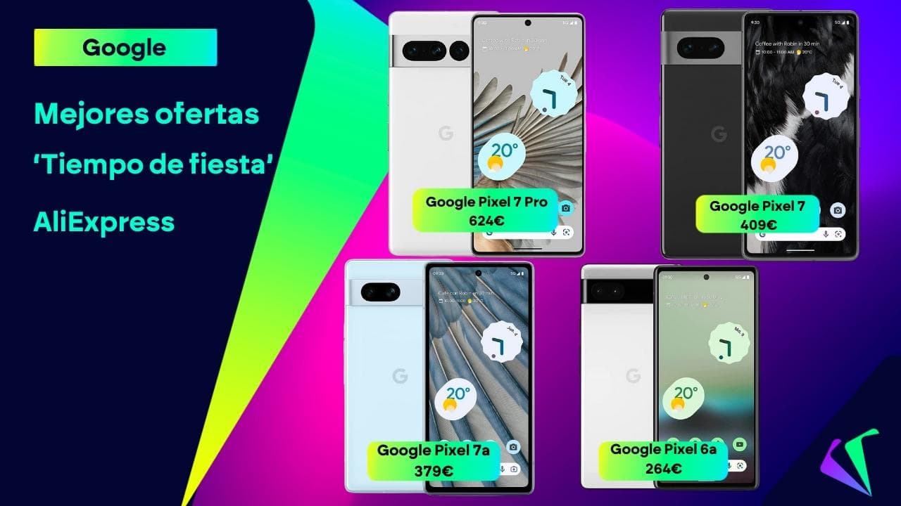 Las mejores ofertas en móviles de Google en AliExpress con envío desde España