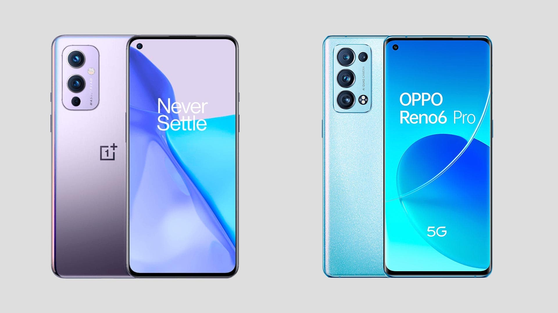 OnePlus 9 vs OPPO Reno6 Pro, ¿cuál es el mejor?
