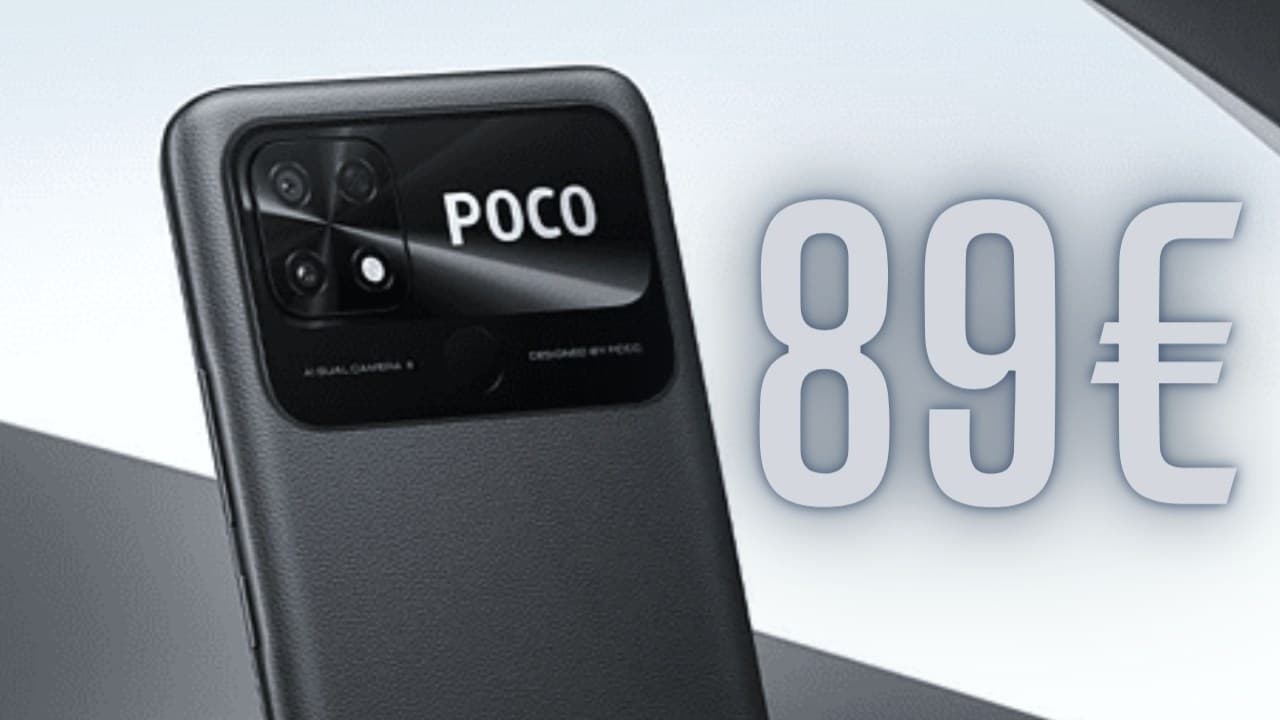 ¡No lo dejes escapar! POCO C40 por solo 89€
