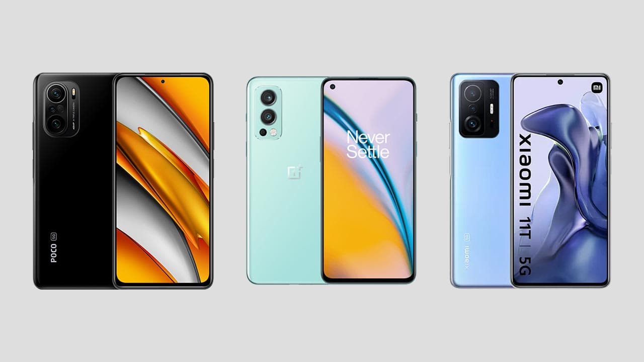 POCO F3 vs OnePlus Nord 2 5G vs Xiaomi 11T, ¿el mejor gama media?