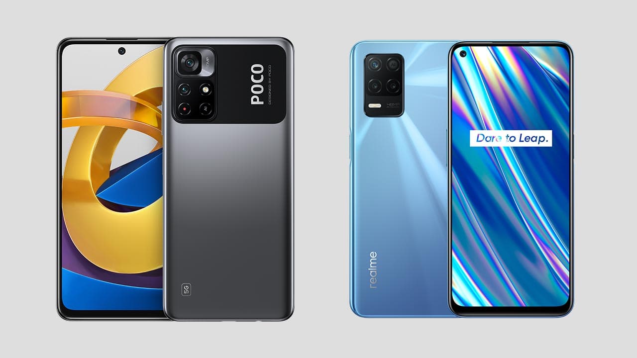 POCO M4 Pro 5G vs realme 8 5G, ¿cuál es mejor?