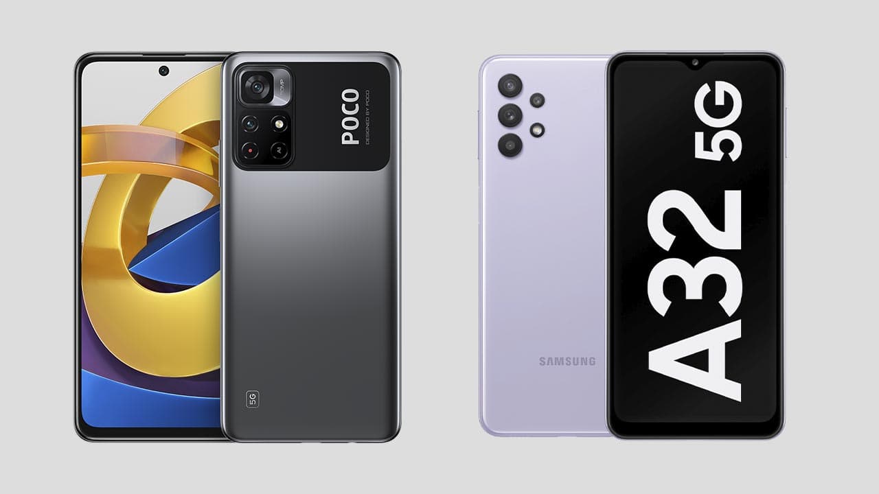 POCO M4 Pro 5G vs Samsung Galaxy A32 5G, ¿cuál es mejor?