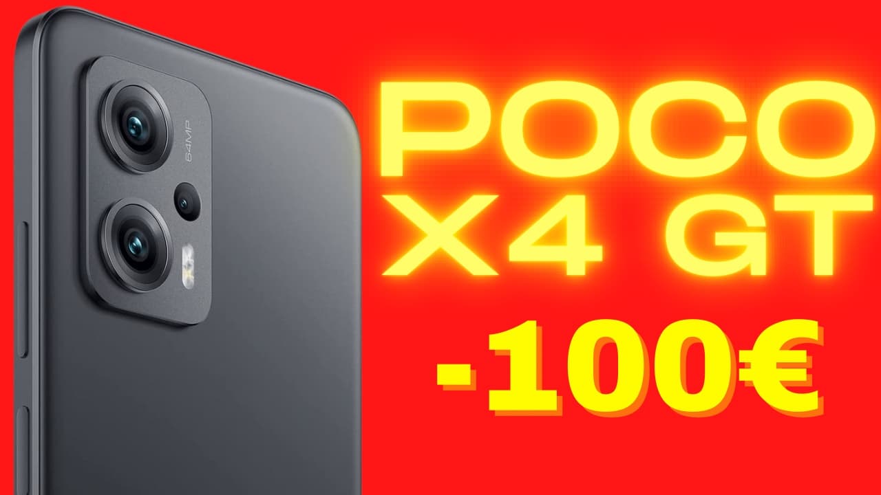 No es broma: el POCO X4 GT 5G rompe el Black Friday con 100 euros de descuento