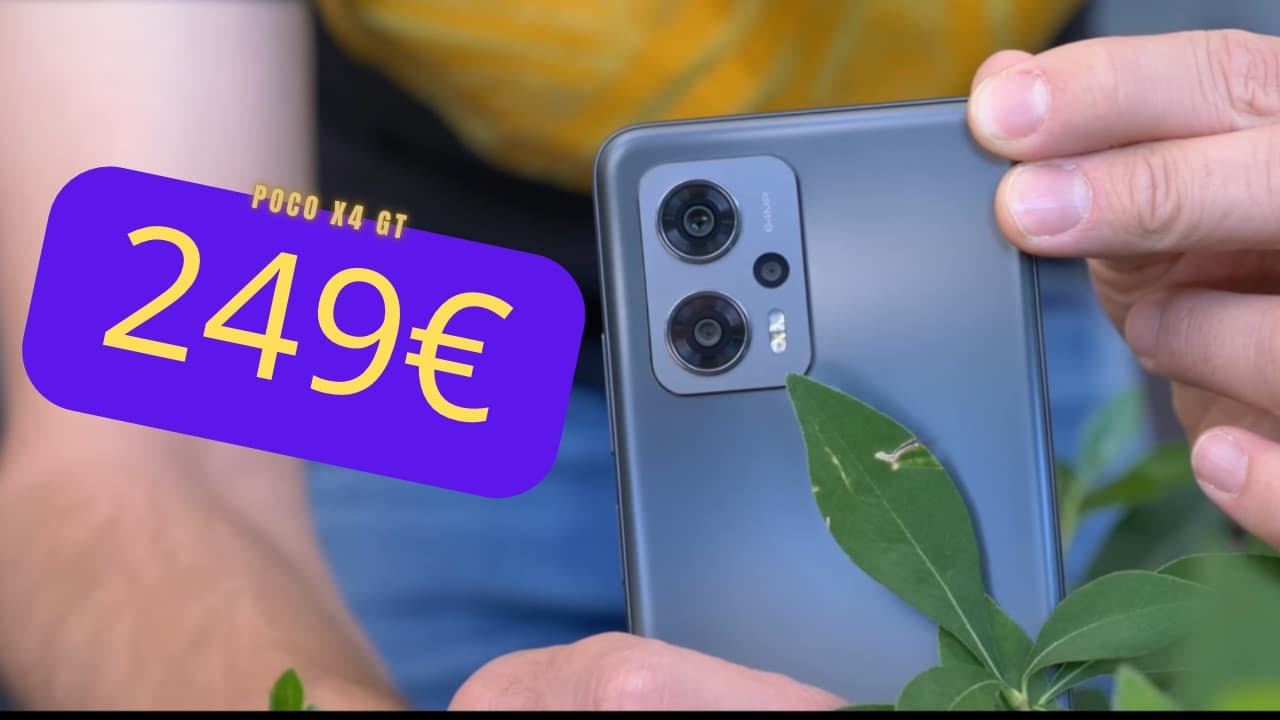 El POCO X4 GT es puro músculo y puedes conseguirlo por solo 249 en el Black Friday