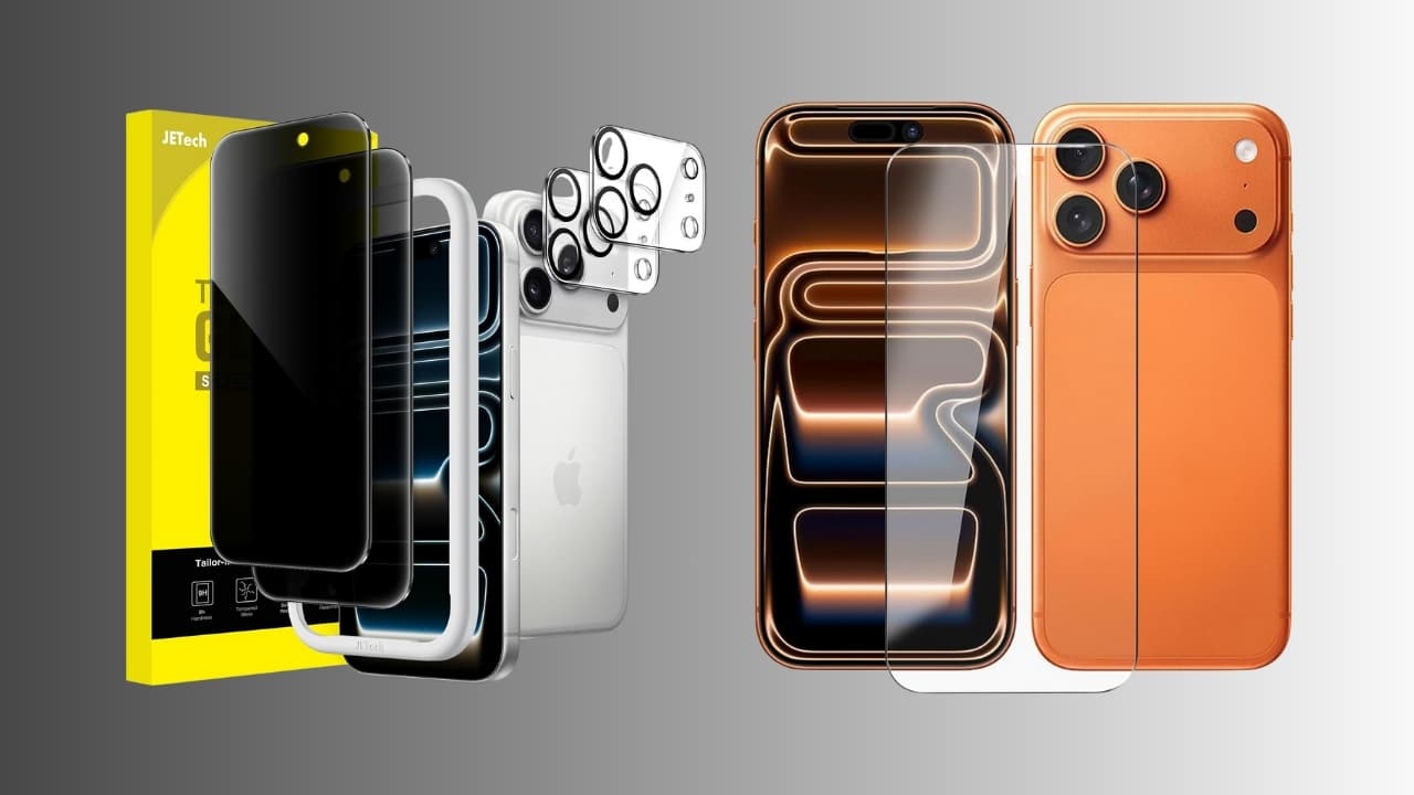 Mejores protectores de pantalla para iPhone 17: guía por tipos y precios