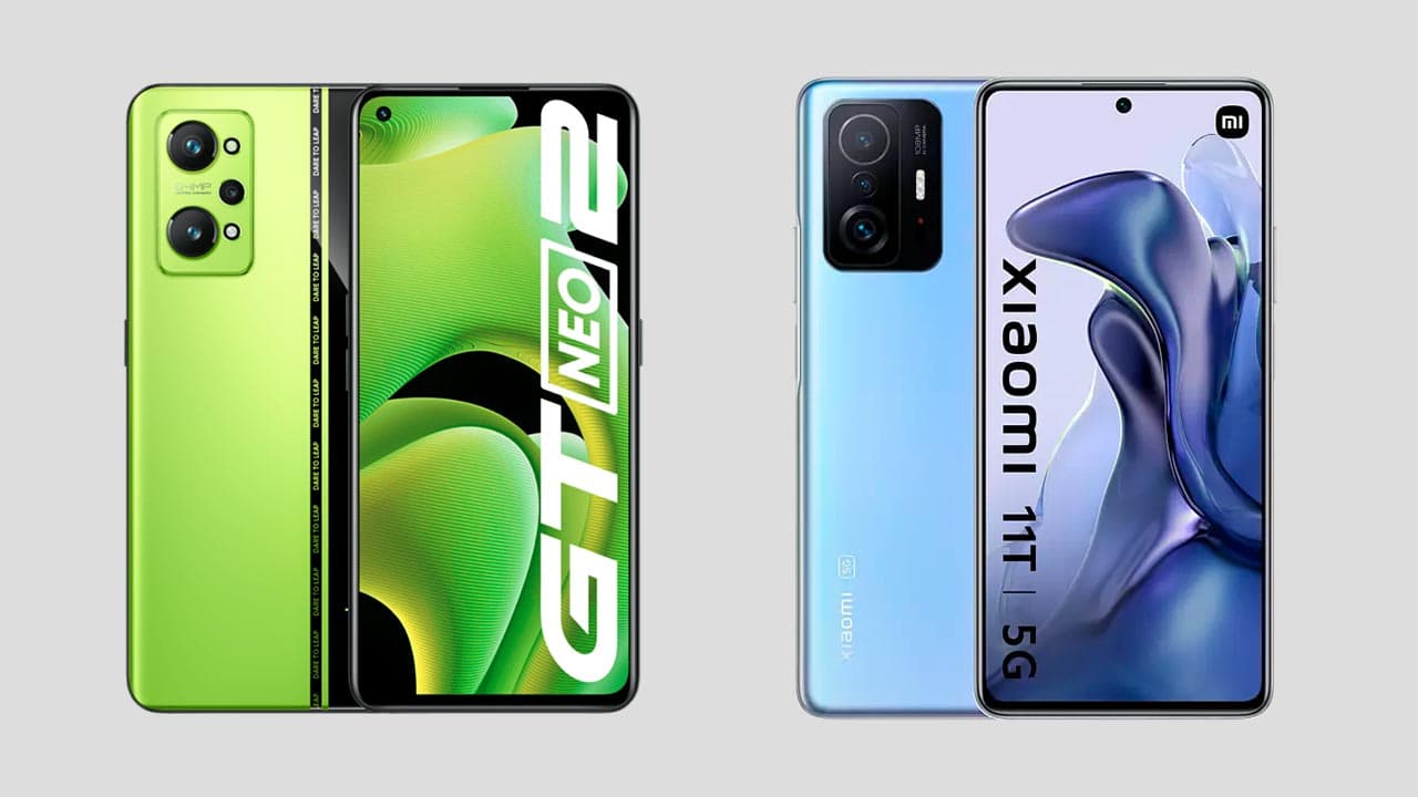 realme GT NEO 2 vs Xiaomi 11T, ¿cuál es mejor?