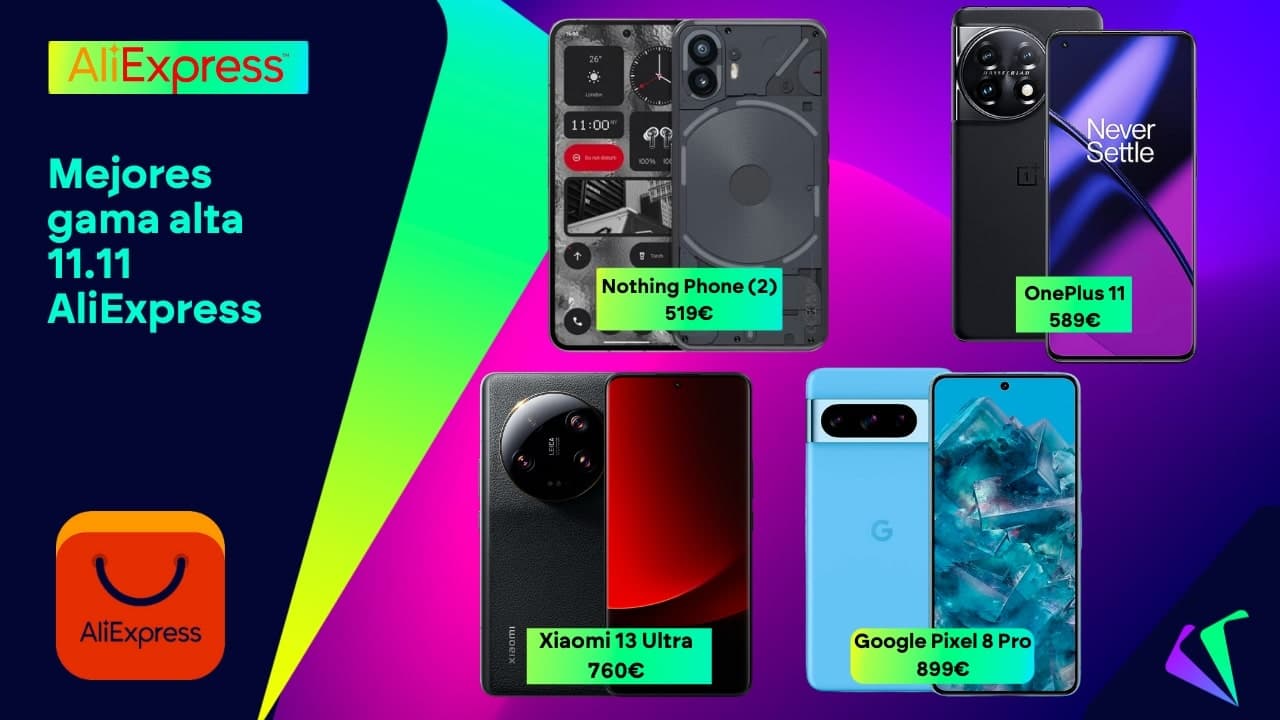 Las mejores ofertas en móviles de gama alta este 11.11 de AliExpress