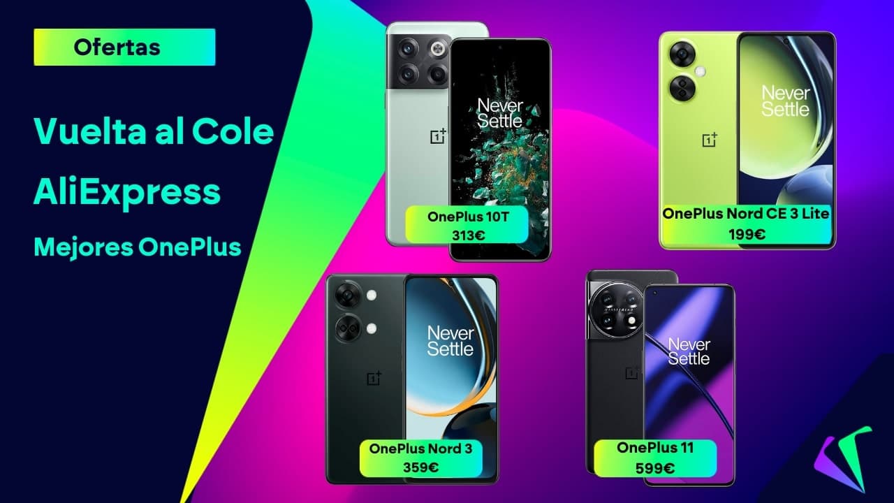 Recopilatorio Vuelta al Cole AliExpress: los mejores OnePlus