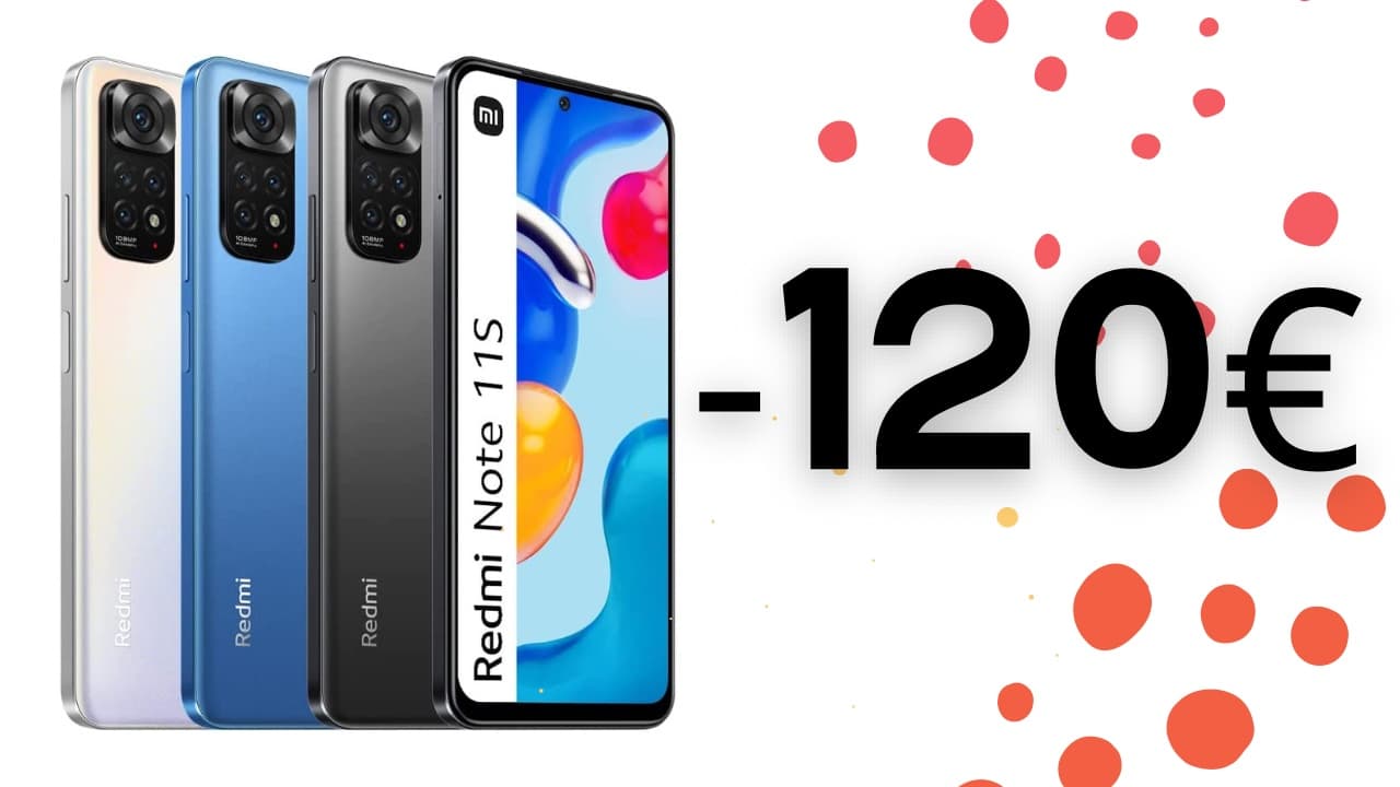 El Xiaomi Redmi Note 11S 128 GB por -120€ ¡es una locura!