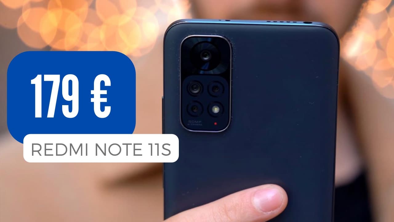 Redmi Note 11s por 179€, no busques más móviles