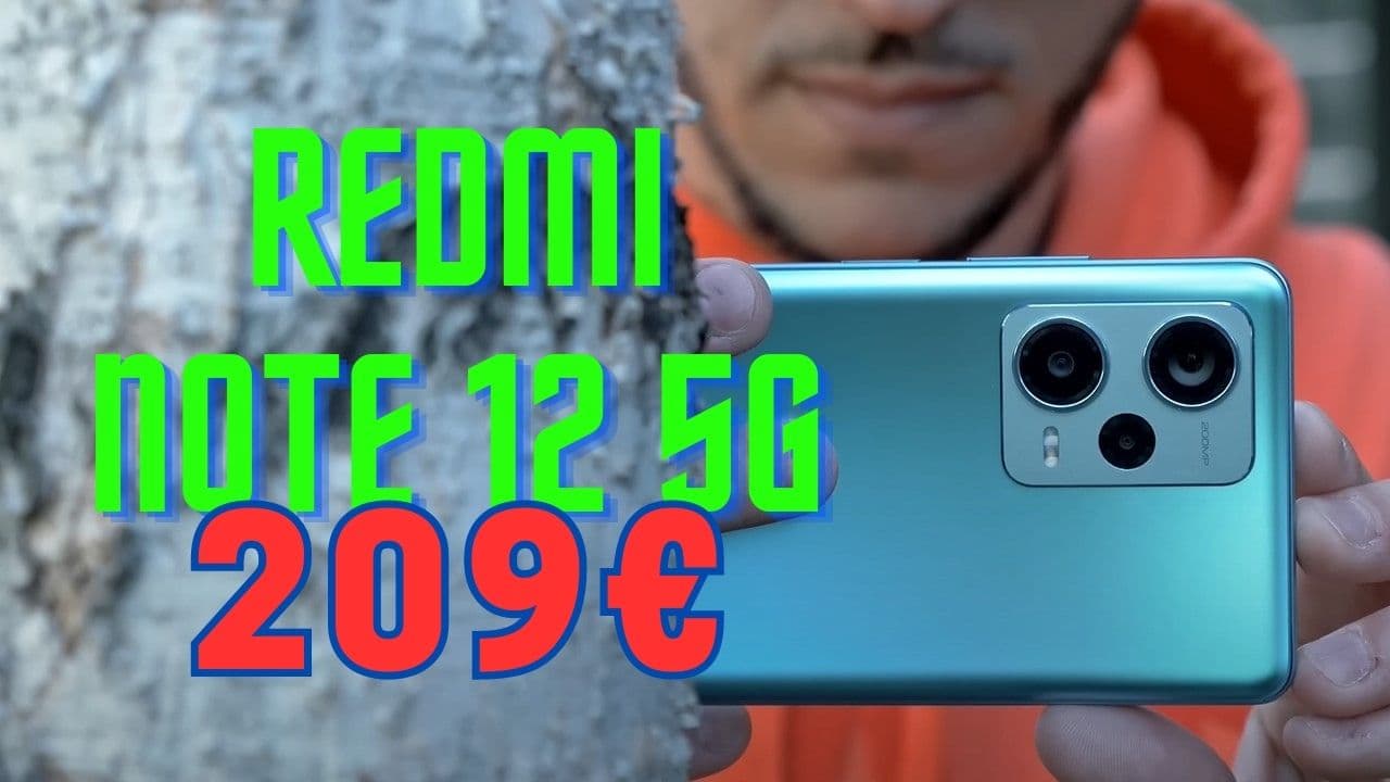 Xiaomi Redmi Note 12 5G por 209 euros con nuestro descuento Tope de Gama