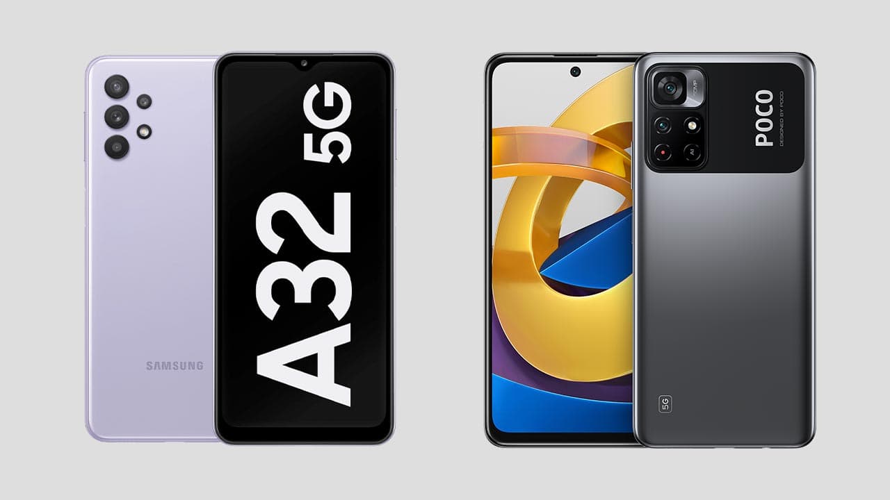 Samsung Galaxy A32 5G, ¿es mejor que el POCO M4 Pro 5G?