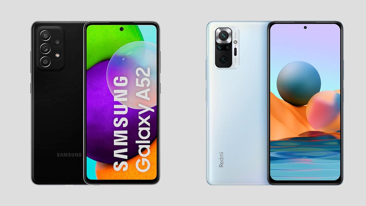 Samsung Galaxy A52 vs Xiaomi Redmi Note 10 Pro, los coreanos tienen mucho que decir
