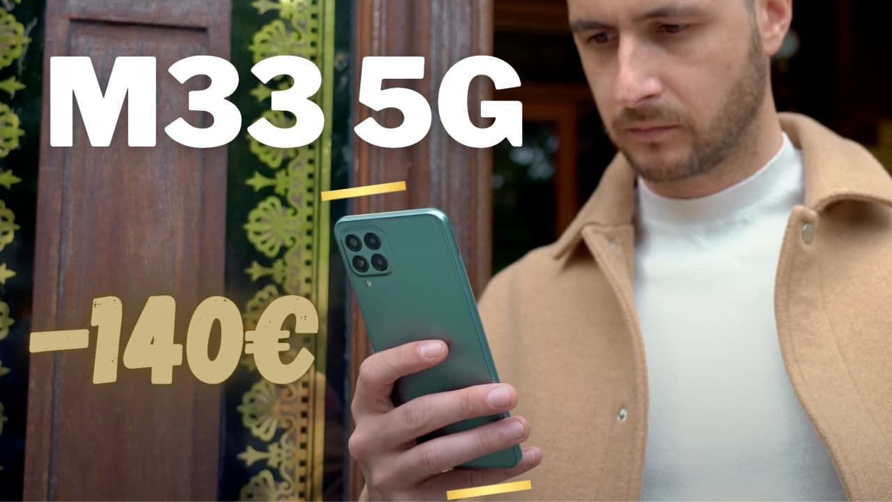 El Samsung Galaxy M33 5G con 140€ de descuento por tiempo limitado