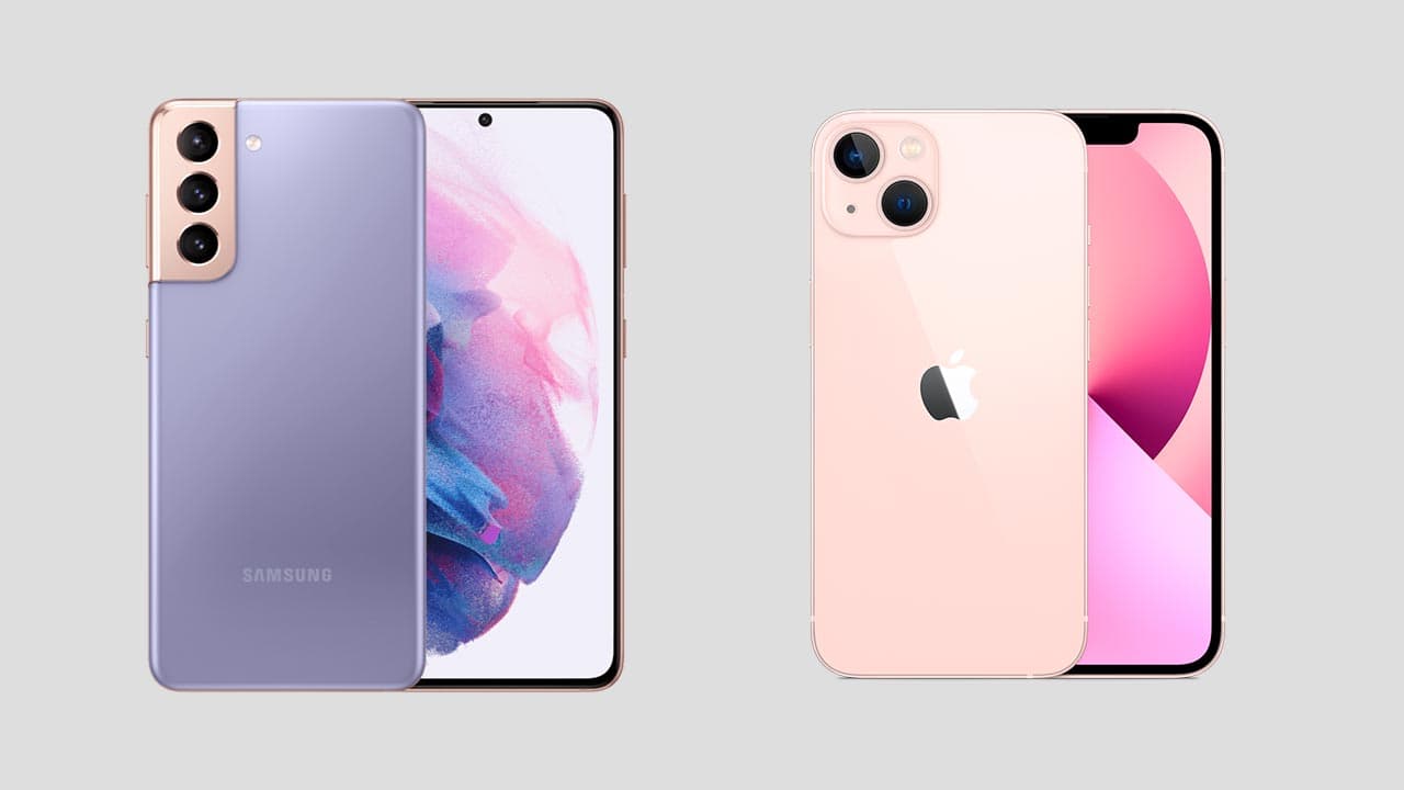 Samsung Galaxy S21 vs iPhone 13, ¿en qué es mejor el modelo coreano?