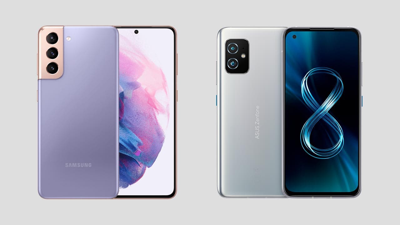 Samsung Galaxy S21 vs ASUS Zenfone 8, ¿cuál es el mejor Android pequeño?