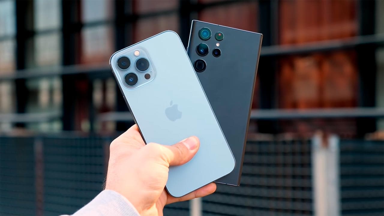 Samsung Galaxy S22 Ultra vs iPhone 13 Pro Max