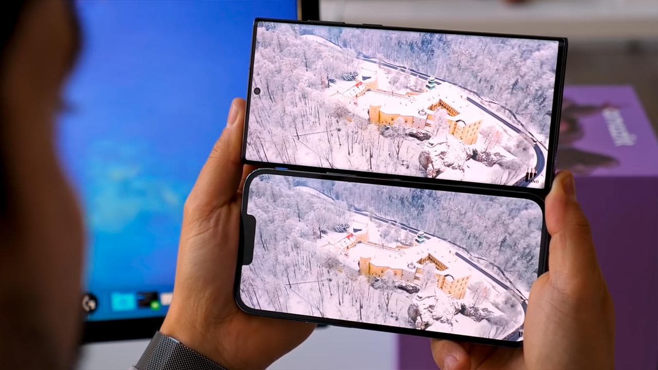 Samsung Galaxy S22 Ultra vs iPhone 13 Pro Max