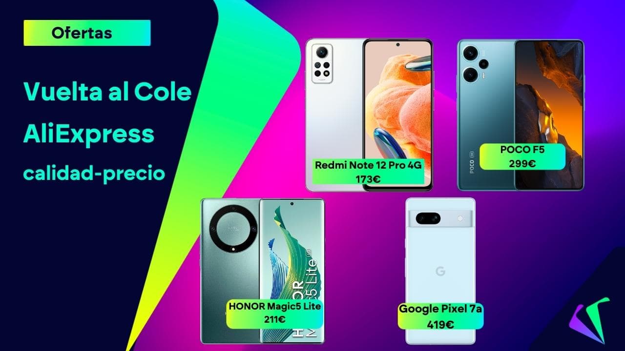 Vuelta al Cole de AliExpress: los móviles con la mejor relación calidad-precio