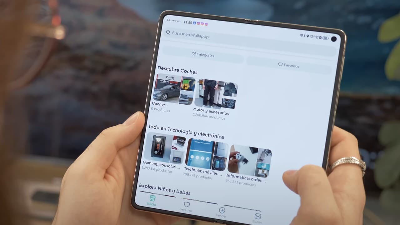 App Wallapop en Huawei